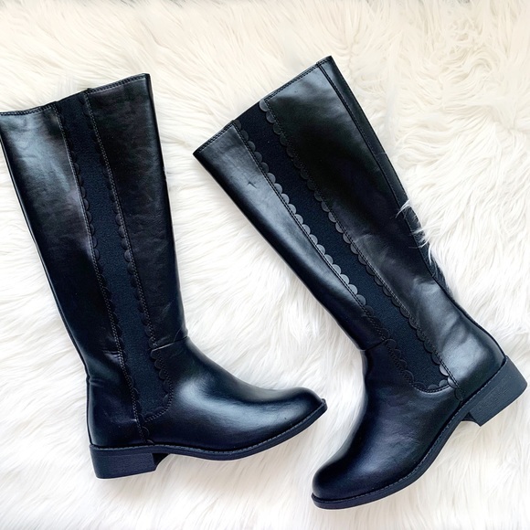 lc lauren conrad molasses women's riding boots